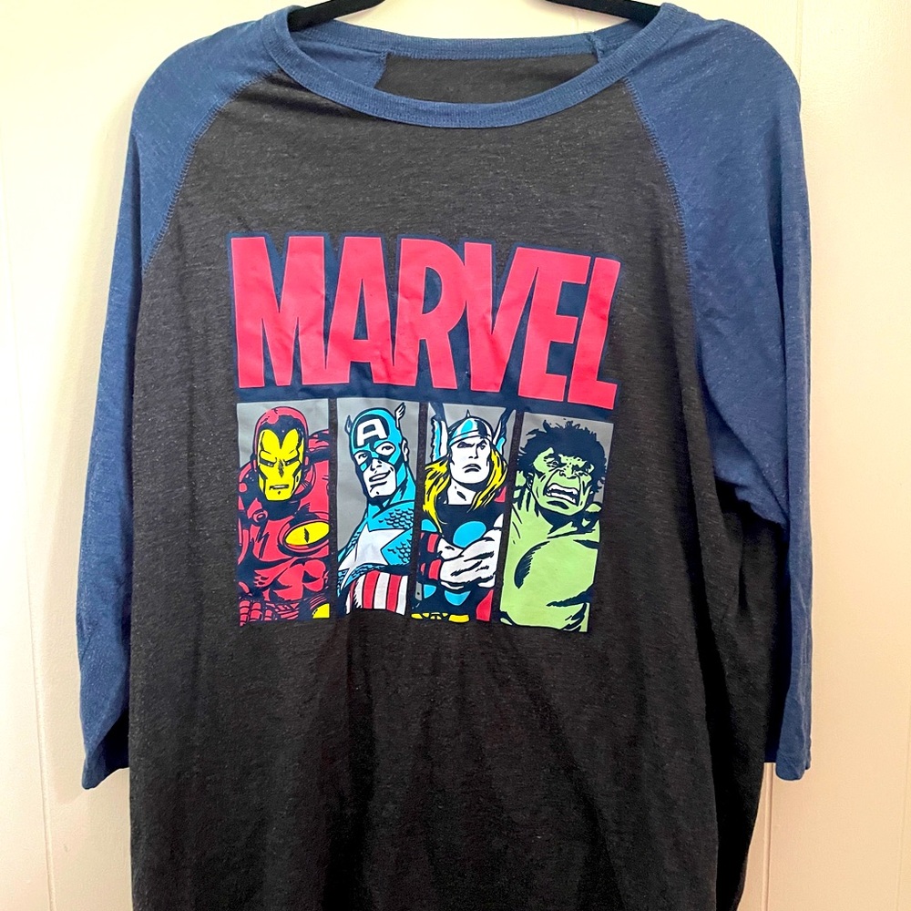 Marvel Baseball T-Shirt